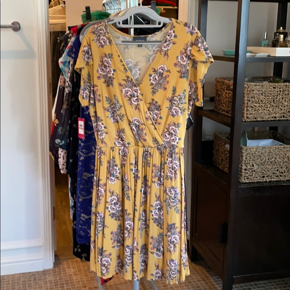 ModCloth floral dress
